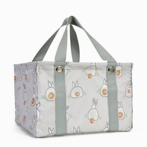 Thirty-One Square Utility Tote-Bunny Tails